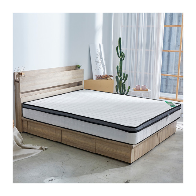 【藤原傢俬】乳膠防潑水獨立筒床墊 (3R)